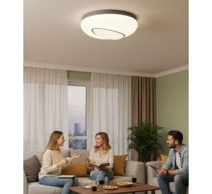 Lámpara LED Techo Diseño Óvalo Decorativa Creativa Jhn