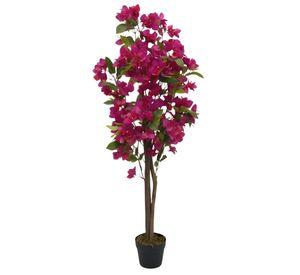 Planta Artificial Arbusto Ornamental Flores Rosas Adorno Jhn
