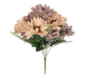 Set 2 Ramo Flores Artificiales Margaritas Girasoles Jhn
