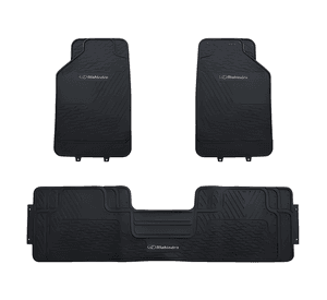 Pisos De Goma 3 Piezas Para Automovil y Camioneta Mahindra