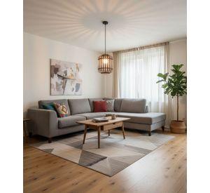 Lámpara Colgante Decorativa Elegante Abierta Jaula Jhn