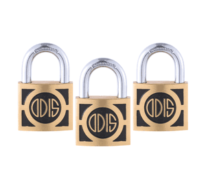 Pack 3 Candados Odis 350 50mm - Llaves Iguales