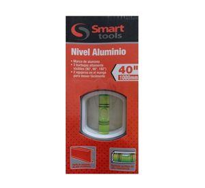 Nivel de Aluminio 40” Smart Tools - 3 Aguas Heavy Duty
