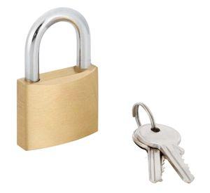 Candado A Llave 32mm Metal Maleta Casillero Equipaje Locker