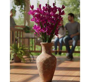 Set 2 Ramo Decorativo Artificial Espigas Florales Adorno Jhn