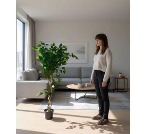 Planta Artificial Decorativa Diseño Realista Elegante Jhn