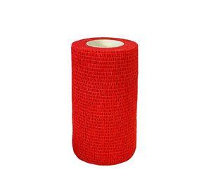 Venda Autoadherente Compatible Con Coban 10cm X 4.5mt- 1 Und Rojo