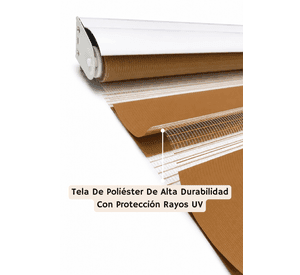 Cortina Roller Duo 120x160 Madera