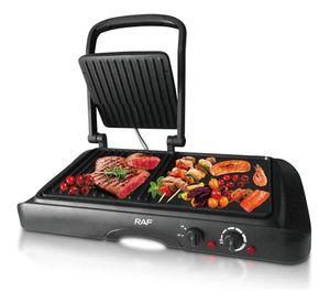 PARRILLA ELECTRICA 2 EN 1 ASADOR