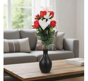 Ramo Floral Artificial Lirios Capullos Silvestres Adorno Jhn