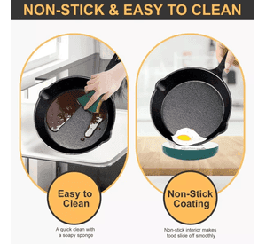 Set 3 Sarternes Hierrro Fundido tipo Wok