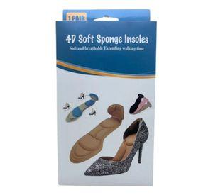 Plantilla Protectora Talón Suave Antideslizante 4 Pack Jhn