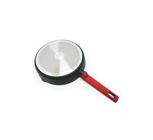 Sartén De Aluminio Antiadherente Mango Rojo Cocina