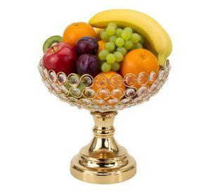Recipiente Decorativo Pedestal Frasco Moderno Adorno Jhn