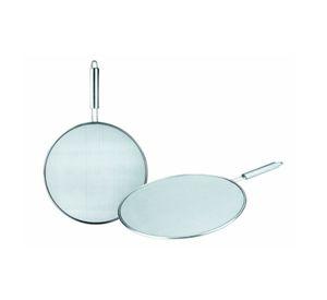 Tapa Anti Salpicaduras Acero Inoxidable 29cm Ibili