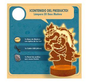 Lámpara 3D Donkey Kong Base Madera