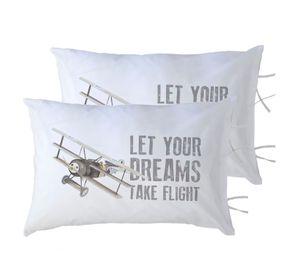 PACK 2 FUNDAS ALMOHADA TAKE FLIGHT 50X70