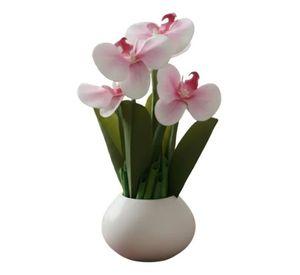 Arreglo Floral Artificial Orquídeas Decorativas Adorno Jhn