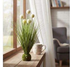 Adorno Floral Artificial Esfera Silvestre Musgo Hogar Jhn