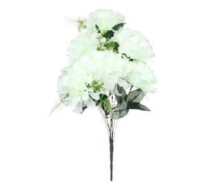 Set 3 Ramo Floral Ornamental Artificial Diseño Peonía Jhn