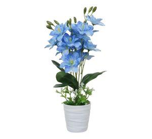 Set 2 Planta Artificial Arreglo Floral Decorativo Hogar Jhn