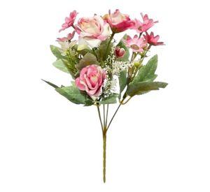 Set 4 Ramo Flores Artificiales Belleza Adorno Decoración Jhn