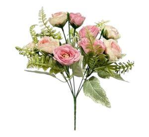 Set 4 Ramo Flores Artificiales Adorno Belleza Floral Jhn