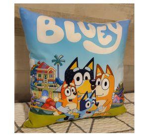 Cojín Almohada Felpa 45x45 cm De Bluey Extra Suave