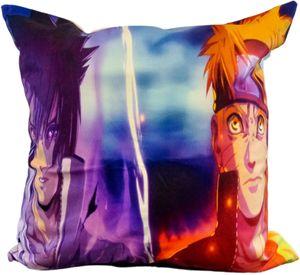 Cojín Felpa 45x45 cm Sasuke y Naruto Extra Suave
