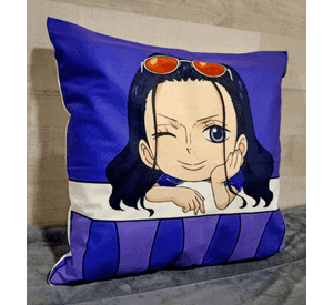 Cojín Felpa 45x45 cm De Mugiwara Nico Robin Extra Suave