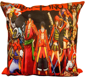 Cojín Felpa 45x45 cm De One Piece Mugiwaras Extra Suave