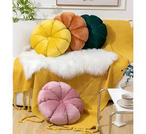 Cojín Redondo Almohada Calabaza Decoración Hogar Jhn