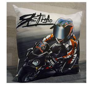 Cojín Felpa 45x45 cm De Moto Extra Suave
