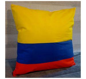 Cojín Felpa 45x45 cm De La Bandera De Colombia Extra Suave