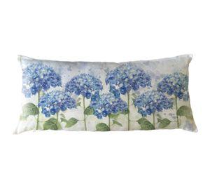 COJÍN ALGODÓN HORTENSIAS XL
