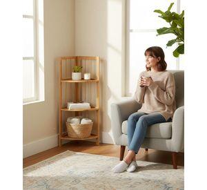 Estante Multifuncional 3 Niveles Organizador Decorativo Jhn