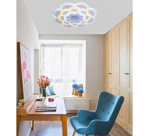 Lámpara Techo Decorativa LED Flor Efecto 3D Jhn