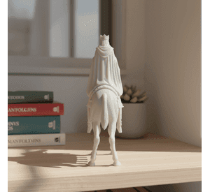 Figura de Rey Mago en Camello