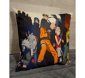 Cojín Felpa 45x45 cm Pain Sakura Sasuke Itachi Extra Suave Narut