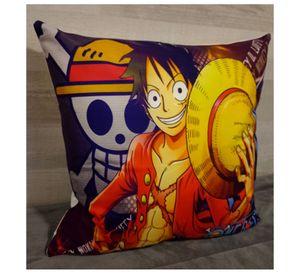 Cojín Felpa 45x45 cm De Mugiwara No Luffy Extra Suave