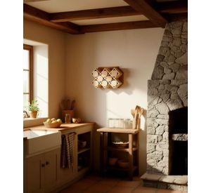 Juego Frasco Soporte Organizador Contenedor Cocina Jhn