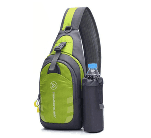 Bolso Impermeable Banano Bandolero Cruzado Verde
