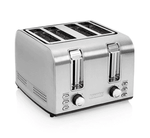 Tostador Thomas TH 133i 4 Rebanadas Acero Inox 1500W