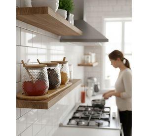Set 3 Frascos Texturizado Contenedor Moderno Mesa Jhn