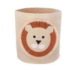 Canasto De Ropa Juguetes Infantil Animales Material Resistente