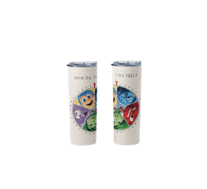 Termo Botella Térmica Inside Out Alegría Tristeza Furia Peli