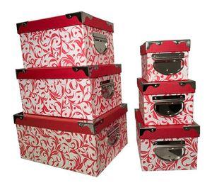 Cajas con diseño set de 6