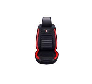 Funda Asiento Auto Deluxe Eco Cuero Milán Rojo
