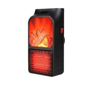 Calentador Eléctrico Estufa Calefactor Llamas 900w