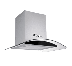 Campana Cocina Albin Trotter Bogen Touch 60 cm Inox/Vidrio